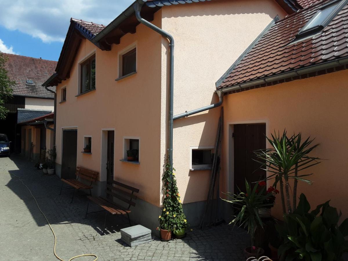 Ferienwohnung Auf Den Bauernhof Tauscha Exterior foto